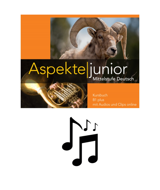 Aspekte junior B1 plus - Tankönyv hanganyaga