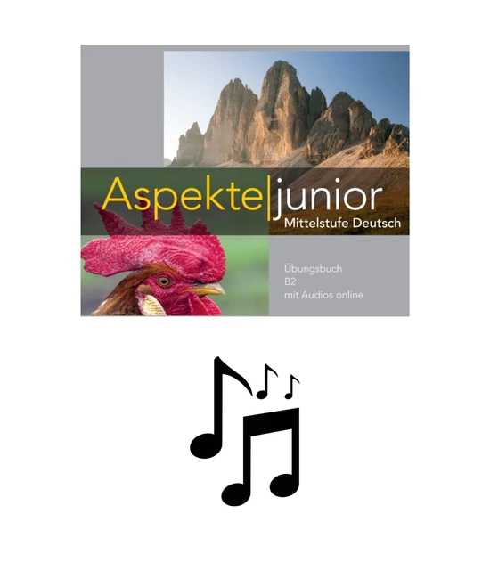 Aspekte junior B2 - Munkafüzet hanganyaga