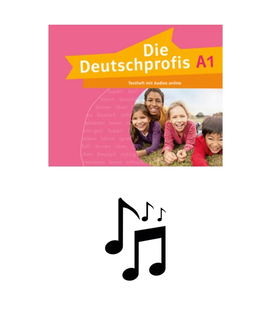 Die Deutschprofis A1 Testheft - Hanganyag