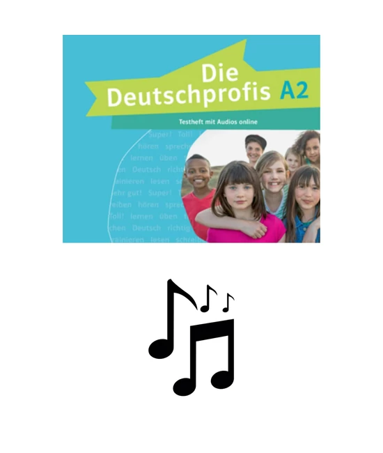 Die Deutschprofis A2 Testheft - Hanganyag