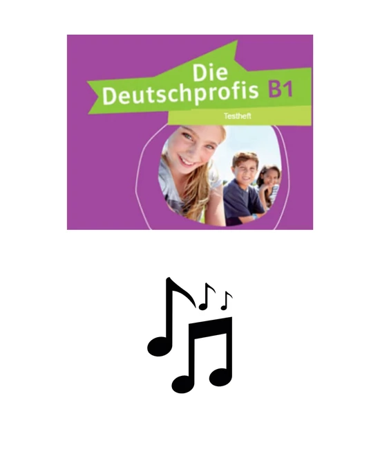 Die Deutschprofis B1 Testheft - Hanganyag