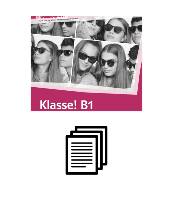 Klasse! B1 Übungsbuch - Hanganyag transzkripciója