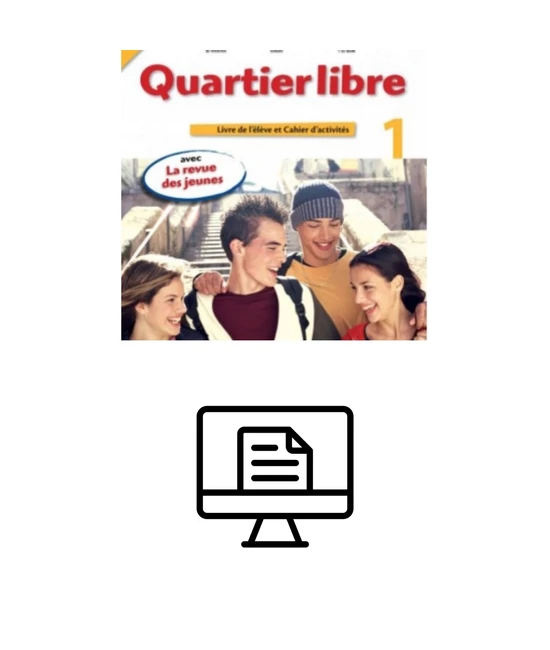 Quartier libre 1. Livre de l'éléve Online lapozható  verzió