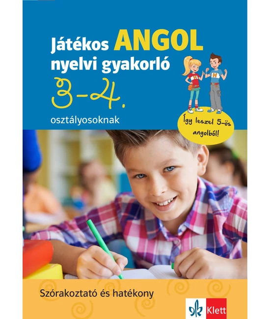 Játékos angol nyelvi gyakorló 3-4. osztályosoknak