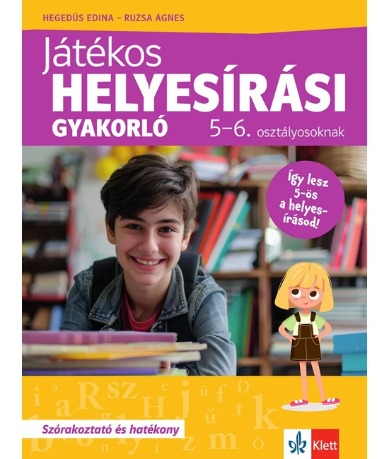 Játékos helyesírási gyakorló 5-6. osztályosoknak