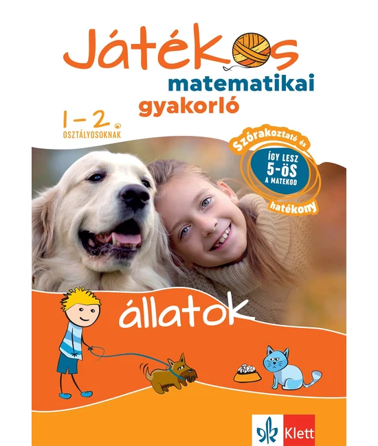 Játékos matematikai gyakorló 1-2. osztályosoknak – Állatok