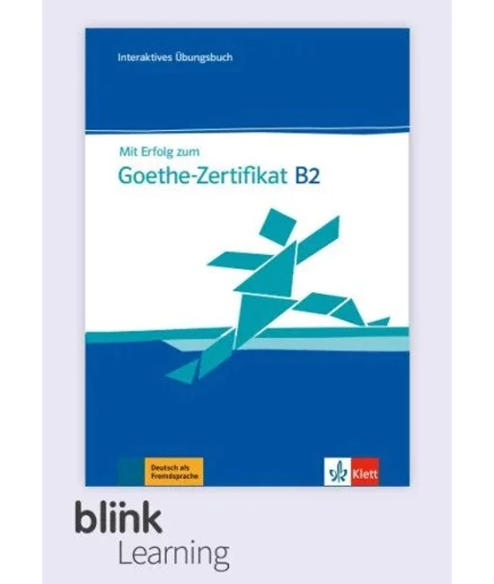 Mit Erfolg zum Goethe Zertifikat B2 Übungsbuch  Digitale Ausgabe mit LMS Tanulói verzió