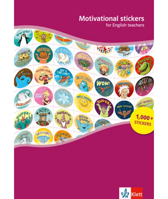 Motivational stickers for English teachers