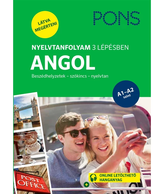 PONS Nyelvtanfolyam 3 lépésben ANGOL