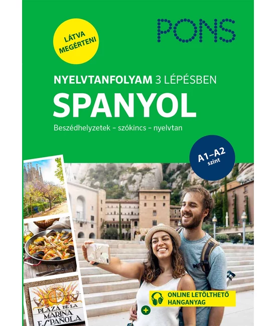 PONS Nyelvtanfolyam 3 lépésben SPANYOL