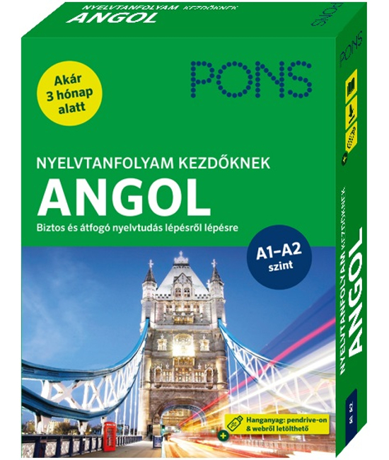 PONS Nyelvtanfolyam kezdőknek ANGOL