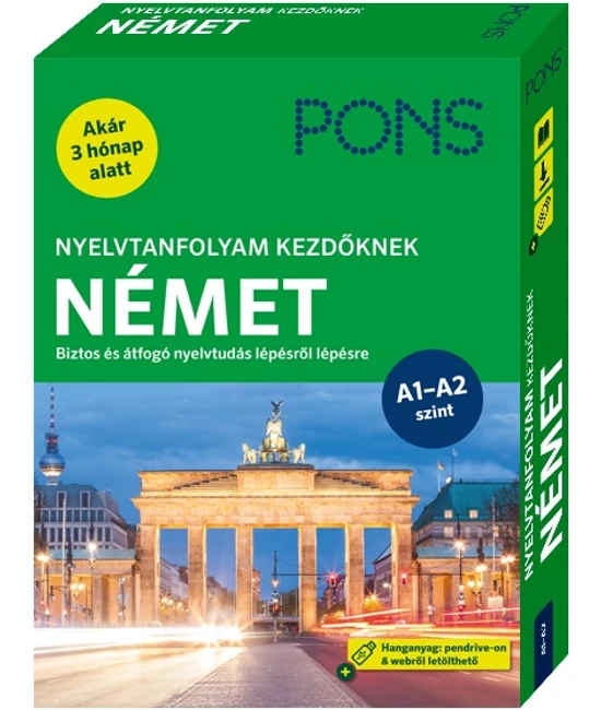 PONS Nyelvtanfolyam kezdőknek NÉMET