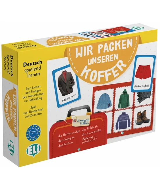 Wir packen unseren Koffer