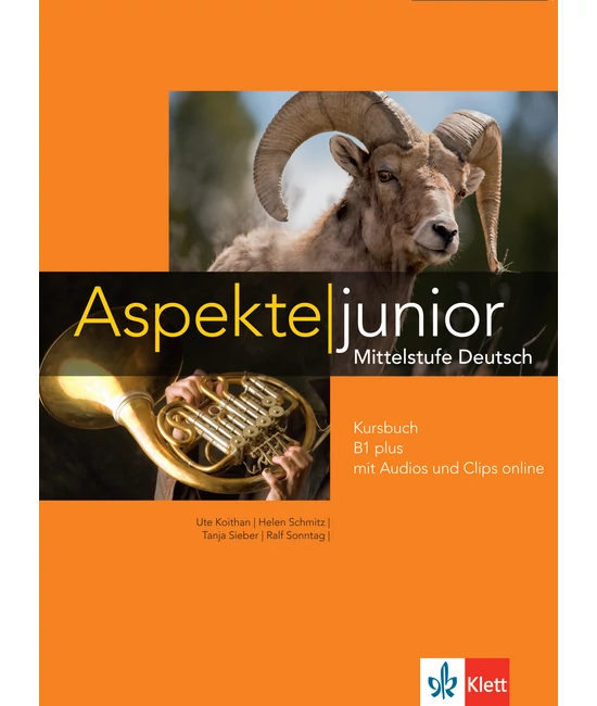 Aspekte junior B1 plus Kursbuch mit Audios und Clips online