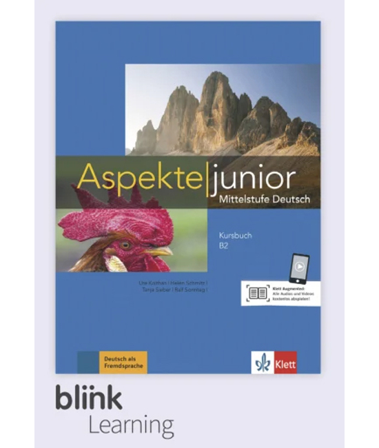 Aspekte junior B2 Kursbuch - Digitale Ausgabe mit LMS - Tanári verzió