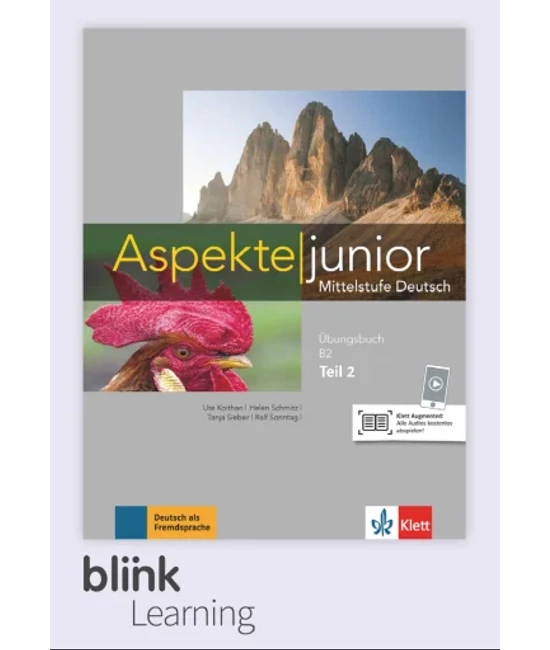 Aspekte junior B2 Übungsbuch Digitale Ausgabe mit LMS Tanári verzió
