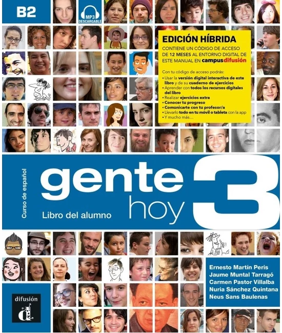 Gente Hoy 3 – Edicion híbrida - Libro del alumno