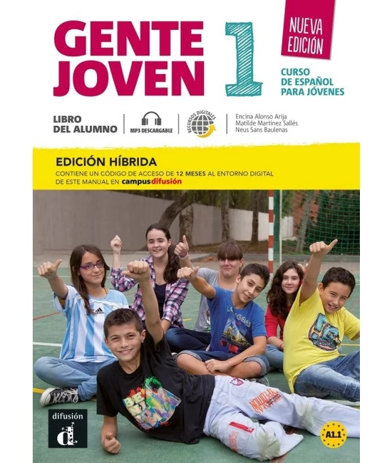 Gente joven 1 Nueva edición - Edición híbrida - Libro del alumno