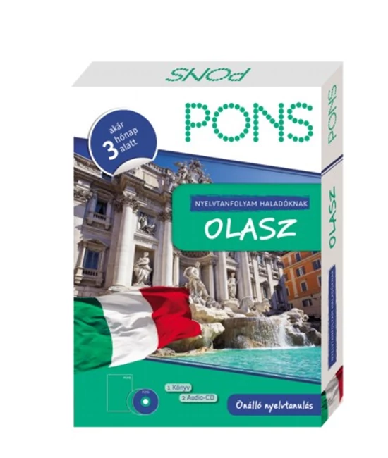 PONS Nyelvtanfolyam haladóknak – Olasz