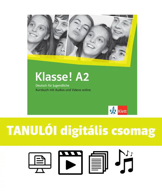 Klasse! A2 - Tanulói digitális csomag