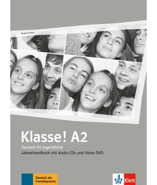 Klasse! A2 Lehrerhandbuch mit 4 Audio-CDs und 1 Video-DVD