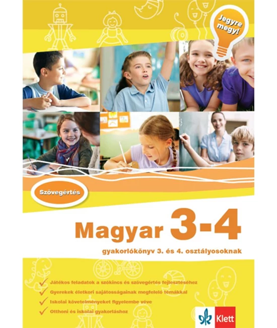 Magyar 3-4 - Gyakorlókönyv 3. és 4. osztályosoknak - Jegyre megy!