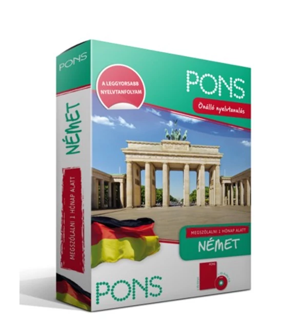 PONS Megszólalni 1 hónap alatt – Német (könyv + CD)