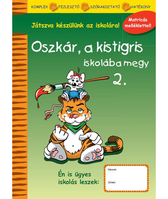 Oszkár a kistigris iskolába megy 2.