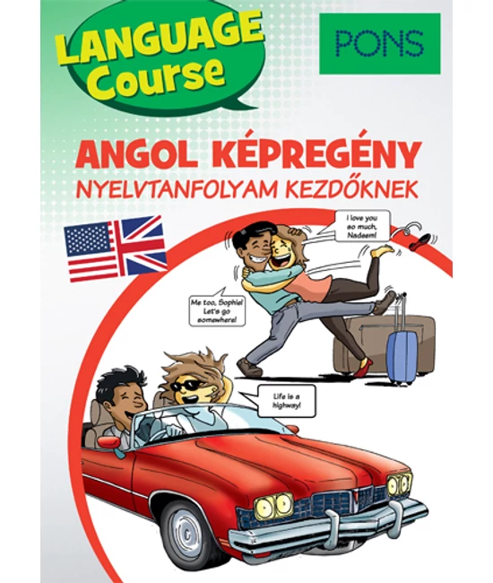 PONS Angol képregény nyelvtanfolyam kezdőknek