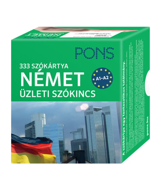 PONS Szókártyák Német Üzleti 333 Szó