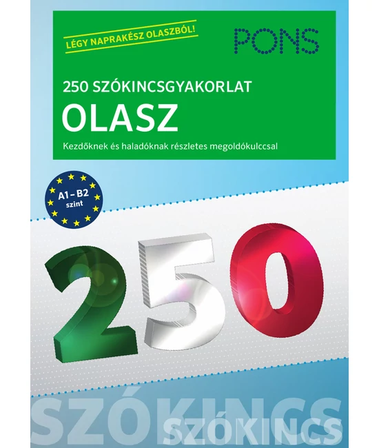 PONS 250 Szókincsgyakorlat Olasz
