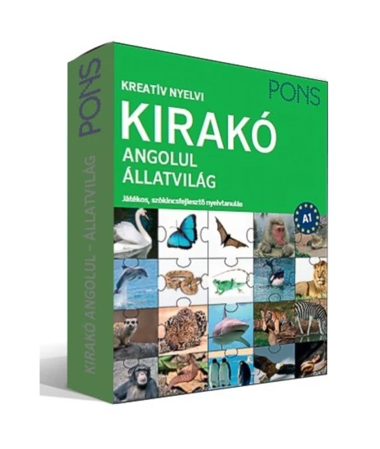 Kreatív nyelvtani kirakó angolul - Állatvilág