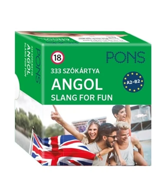 PONS Szókártyák Angol Slang for Fun 333 Szó