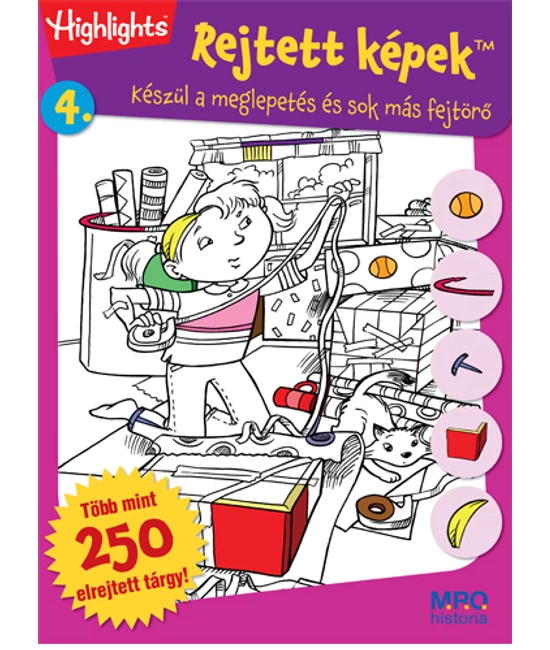 Rejtett képek 4.   Készül a meglepetés és sok más fejtörő
