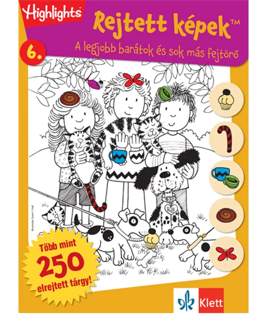 Rejtett képek 6.   A legjobb barátok és sok más fejtörő