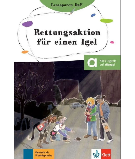 Rettungsaktion für einen Igel