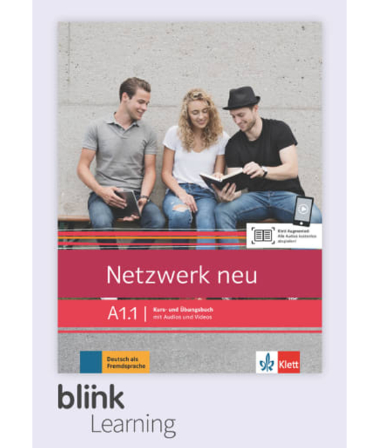 Netzwerk neu A1.1 Kursbuch Digitale Ausgabe mit LMS Tanulói verzió