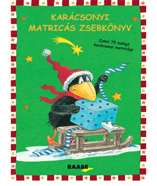 Zokni a kis holló   Matricás zsebkönyv