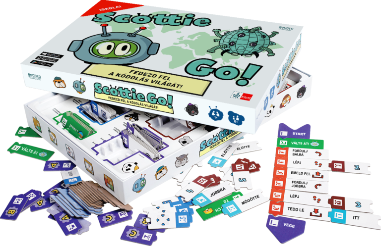 Vezesd be gyermeked a kódolás világába a Scottie Go! társasjáték+applikációval