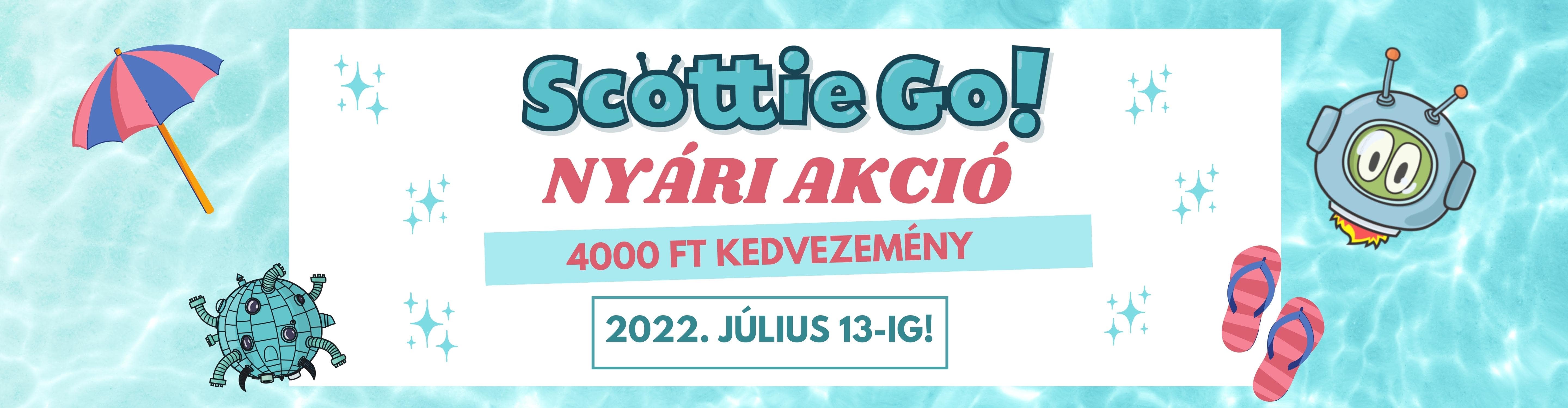 Scottie Go! 4000 Ft kedvezménnyel!